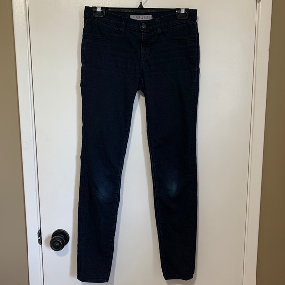 J Brand Pitch 26 Jeggings Dark Indigo Blue Jeans - Picture 4 of 11